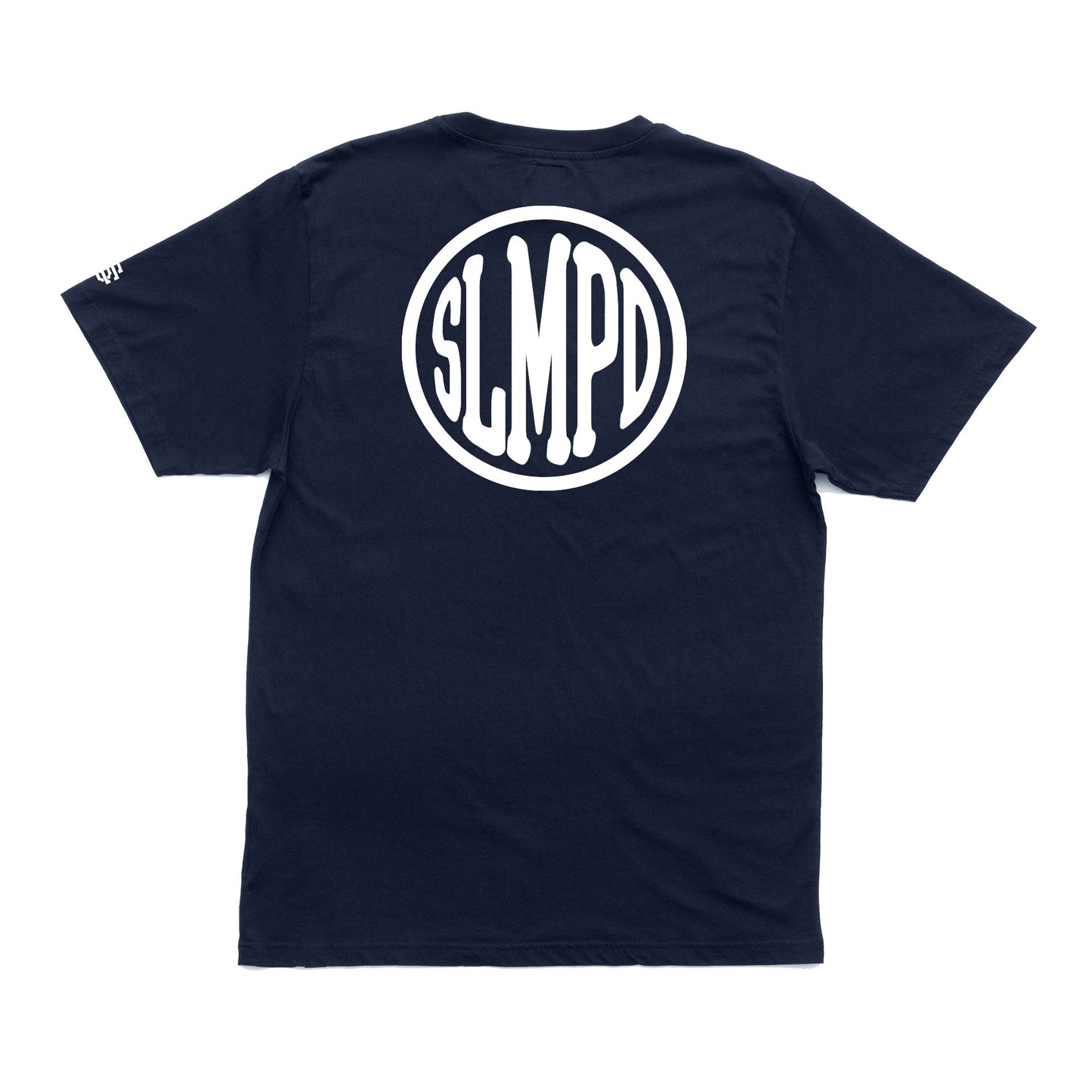 SLMPD DOMINO T SHIRT FROM STREETWEAR BRAND SLMPD CO STREET WEAR GARMENT CLOTHING APPAREL SLMPDCO BLACK TEE DIGBETH BIRMINGHAM
