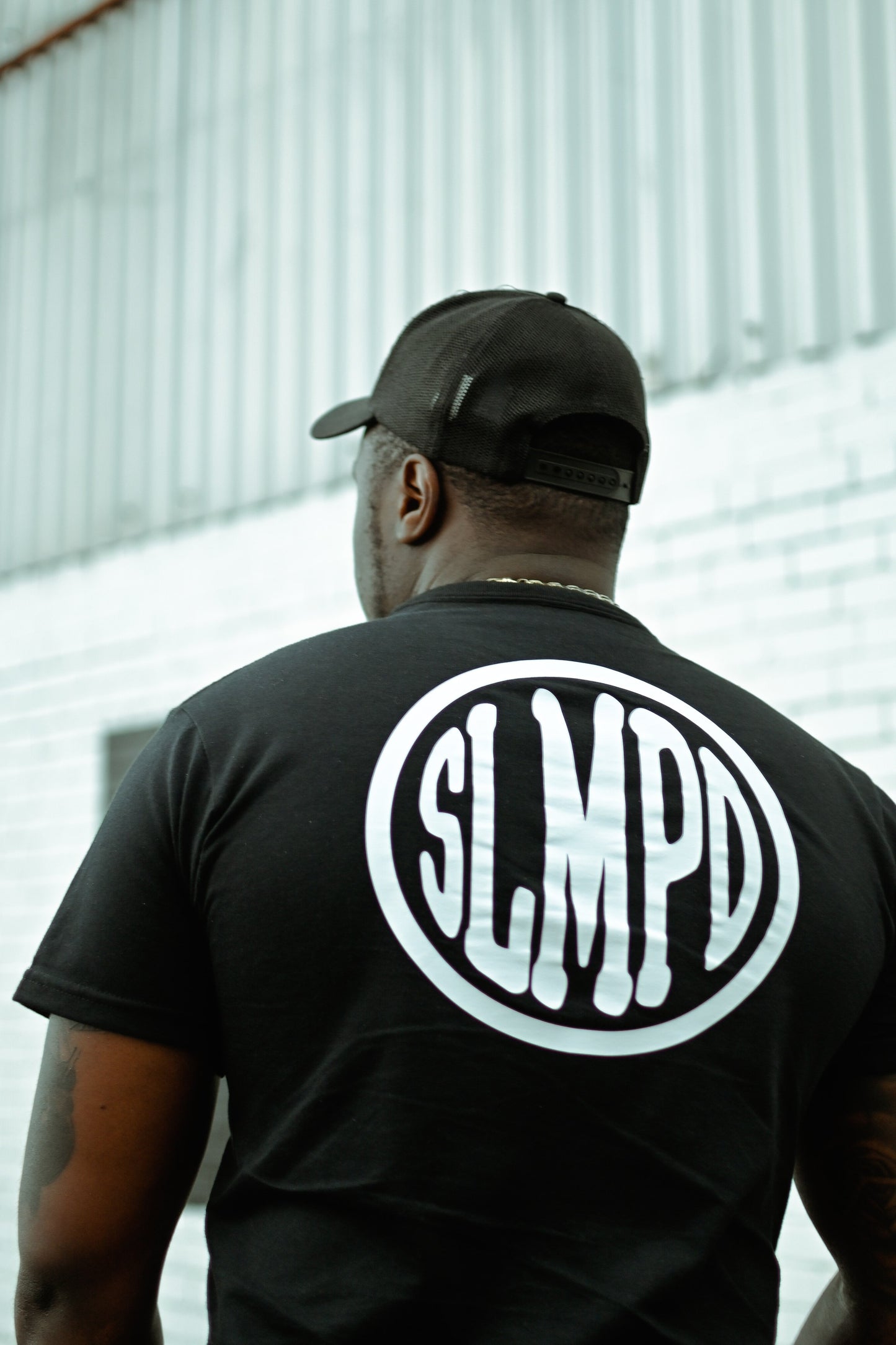 SLMPD DOMINO T SHIRT FROM STREETWEAR BRAND SLMPD CO STREET WEAR GARMENT CLOTHING APPAREL SLMPDCO BLACK TEE DIGBETH BIRMINGHAM