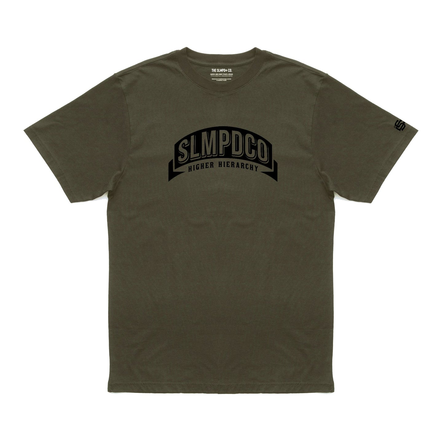 SLMPD DOMINO T SHIRT FROM STREETWEAR BRAND SLMPD CO STREET WEAR GARMENT CLOTHING APPAREL SLMPDCO BLACK TEE DIGBETH BIRMINGHAM