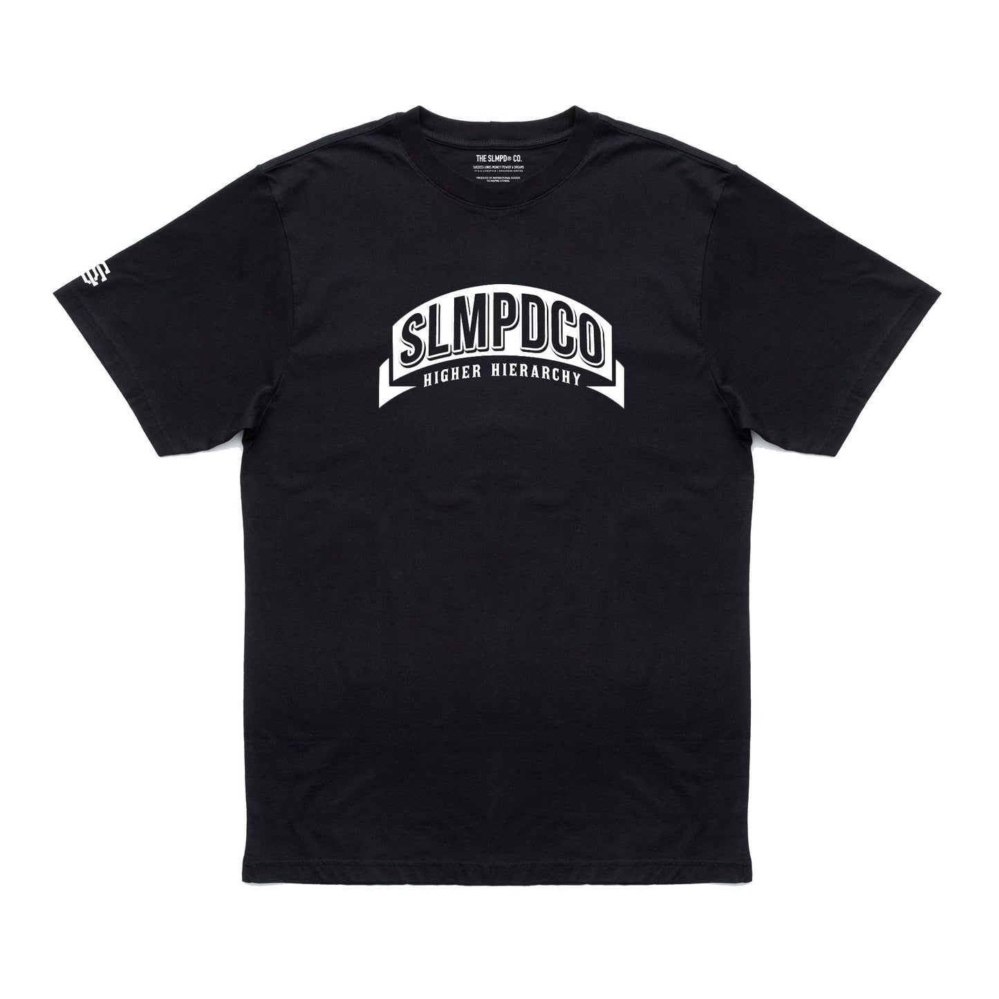 SLMPD DOMINO T SHIRT FROM STREETWEAR BRAND SLMPD CO STREET WEAR GARMENT CLOTHING APPAREL SLMPDCO BLACK TEE DIGBETH BIRMINGHAM