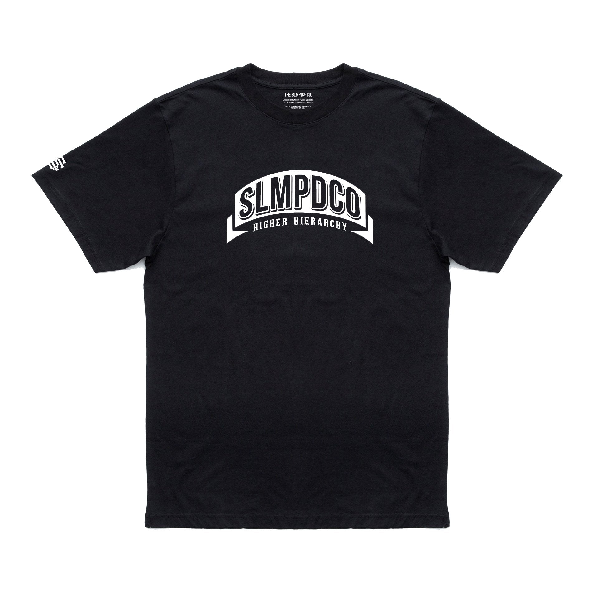 SLMPD DOMINO T SHIRT FROM STREETWEAR BRAND SLMPD CO STREET WEAR GARMENT CLOTHING APPAREL SLMPDCO BLACK TEE DIGBETH BIRMINGHAM