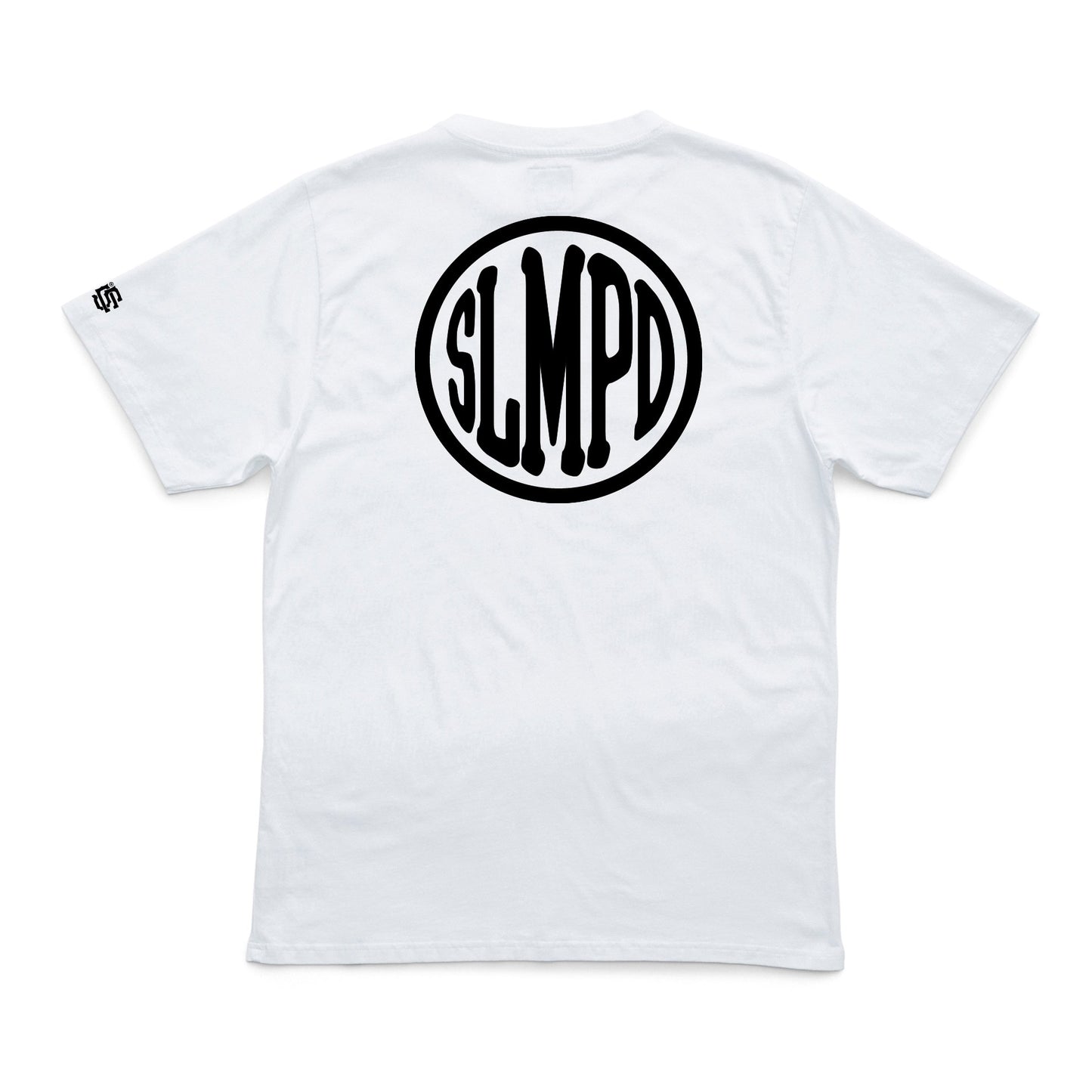 SLMPD DOMINO T SHIRT FROM STREETWEAR BRAND SLMPD CO STREET WEAR GARMENT CLOTHING APPAREL SLMPDCO BLACK TEE DIGBETH BIRMINGHAM