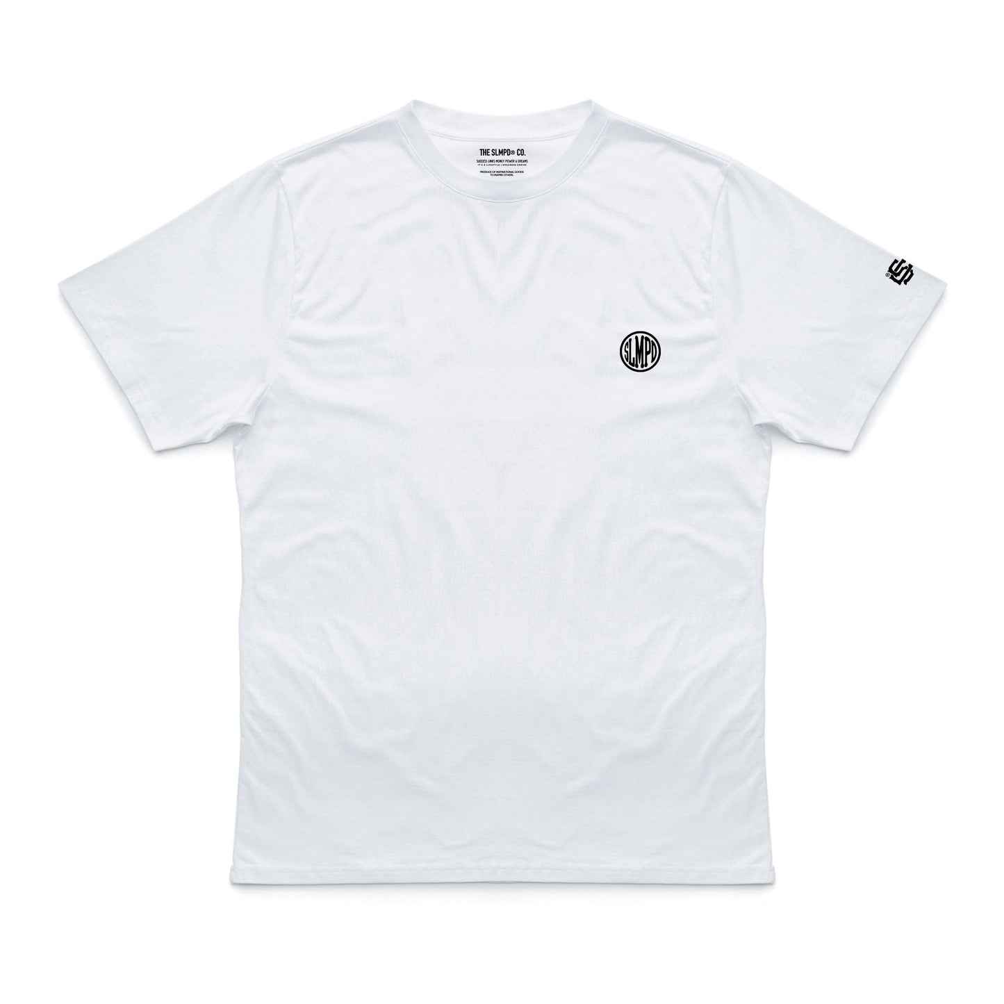 SLMPD DOMINO T SHIRT FROM STREETWEAR BRAND SLMPD CO STREET WEAR GARMENT CLOTHING APPAREL SLMPDCO BLACK TEE DIGBETH BIRMINGHAM