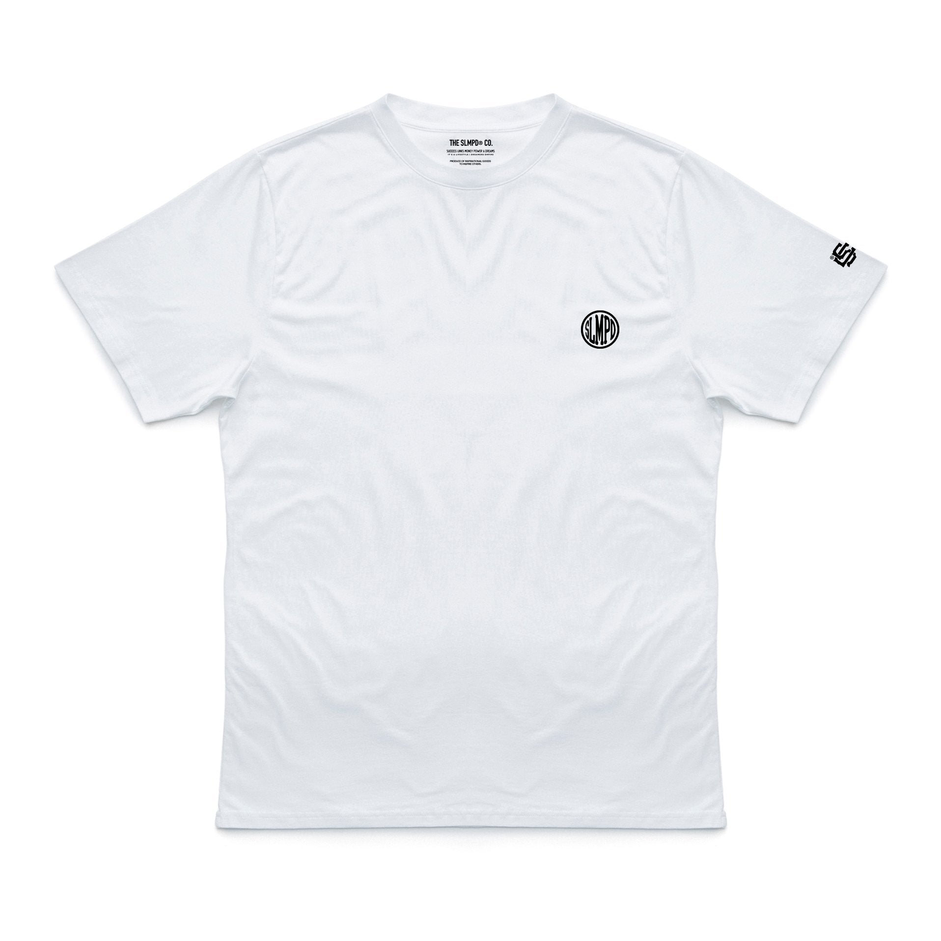 SLMPD DOMINO T SHIRT FROM STREETWEAR BRAND SLMPD CO STREET WEAR GARMENT CLOTHING APPAREL SLMPDCO BLACK TEE DIGBETH BIRMINGHAM