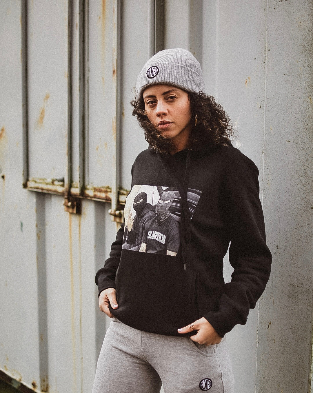 SLMPD DOMINO T SHIRT FROM STREETWEAR BRAND SLMPD CO STREET WEAR GARMENT CLOTHING APPAREL SLMPDCO BLACK TEE DIGBETH BIRMINGHAM