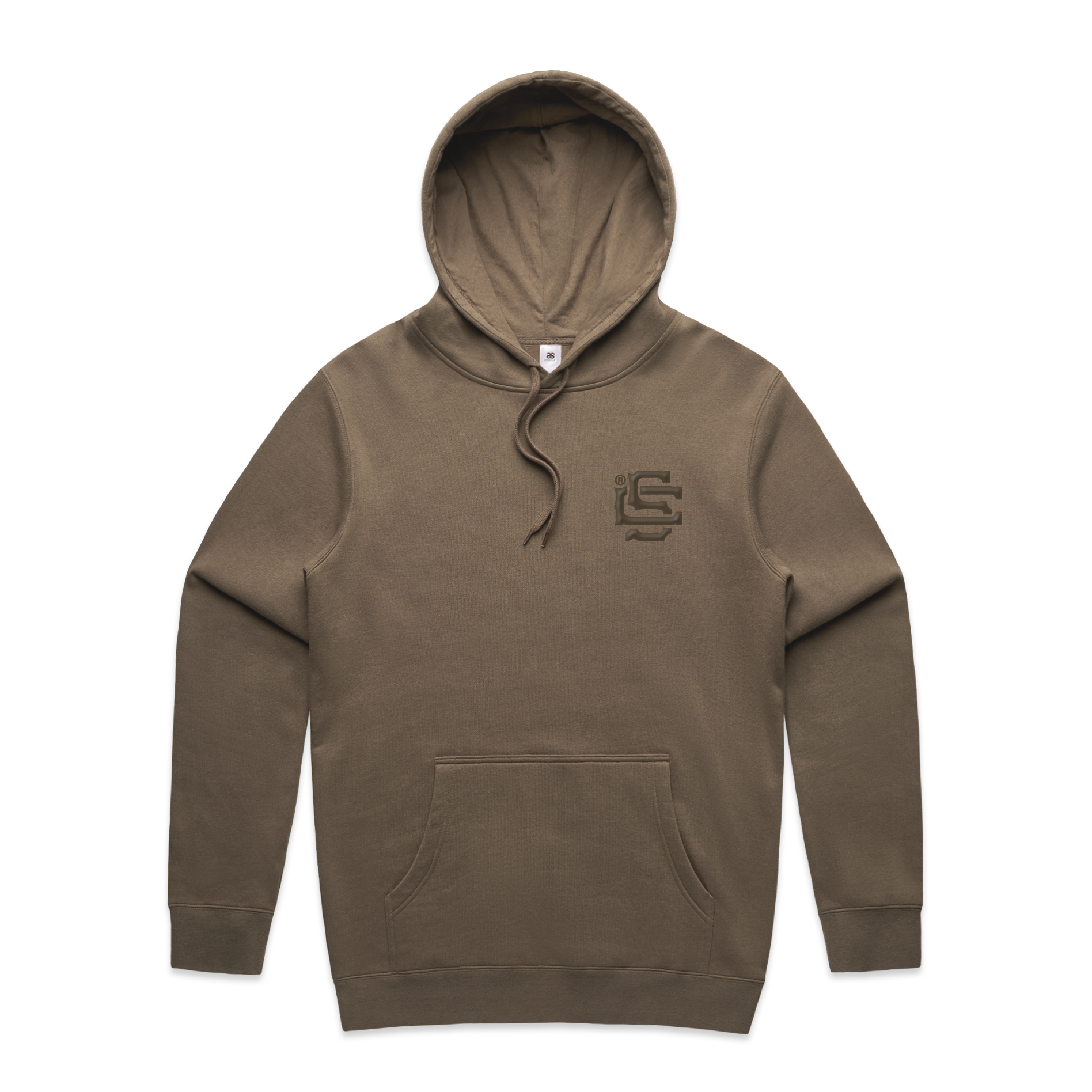 SC® Monogram Hoodie [WALNUT]