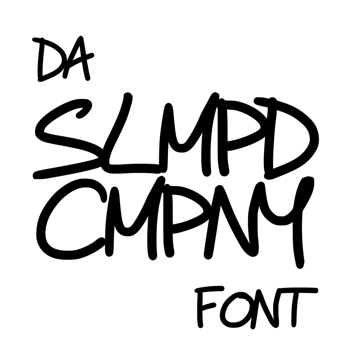 DA SLMPD® FONT