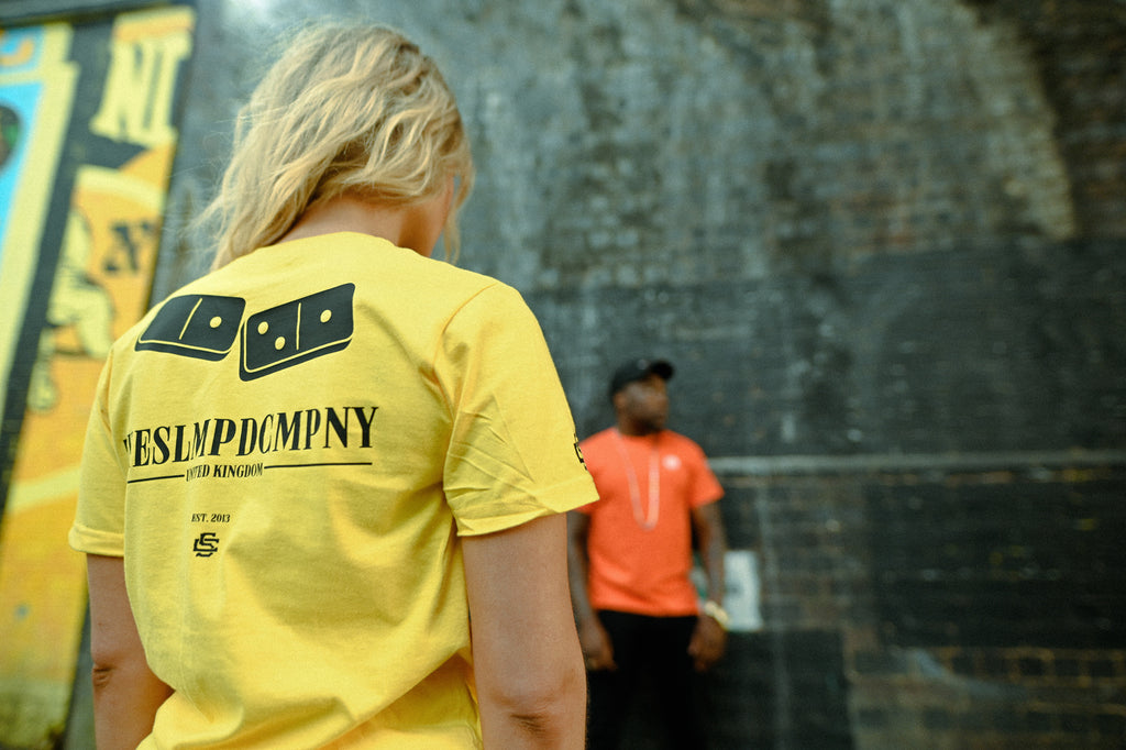 SLMPD DOMINO T SHIRT FROM STREETWEAR BRAND SLMPD CO STREET WEAR GARMENT CLOTHING APPAREL SLMPDCO BLACK TEE DIGBETH BIRMINGHAM