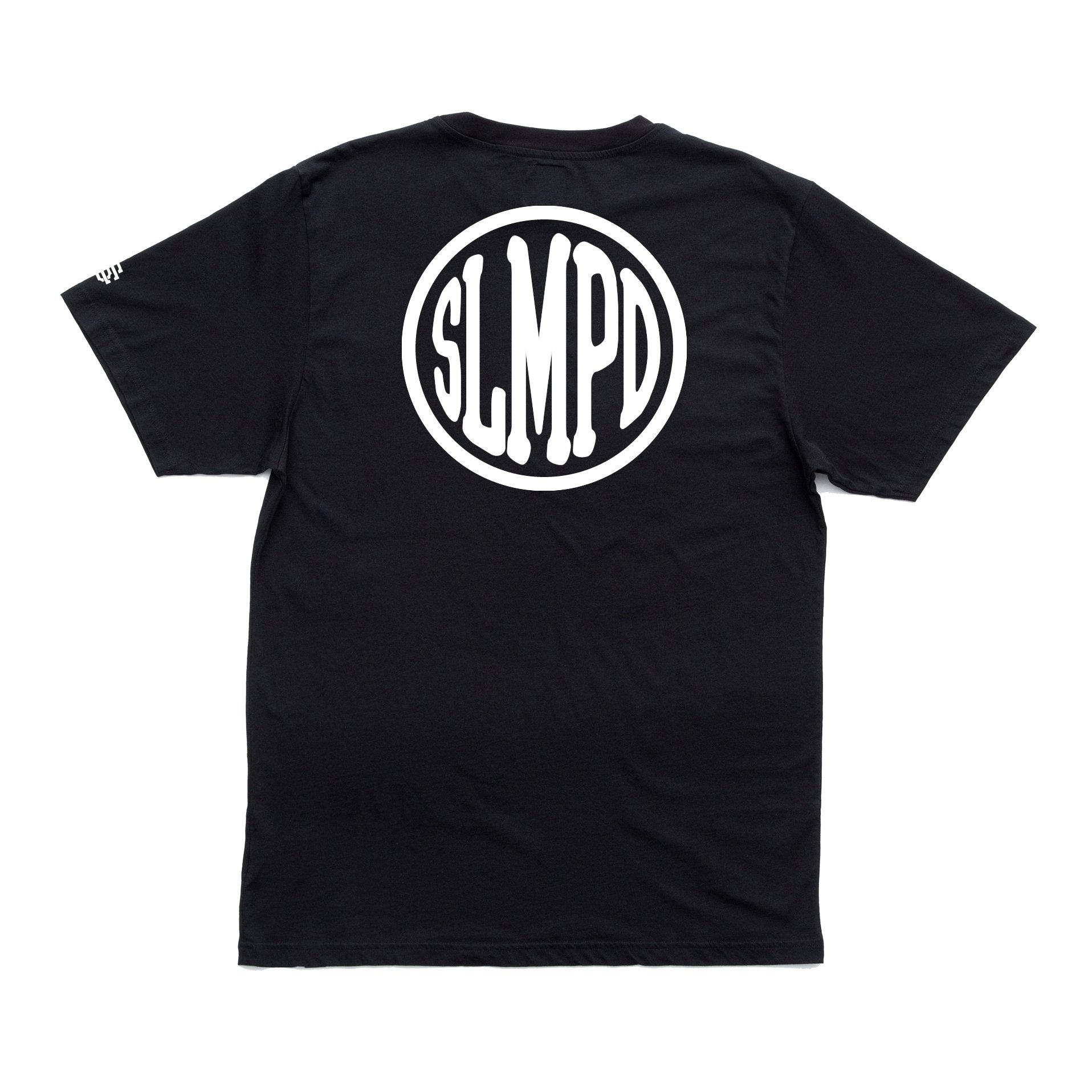 SLMPD DOMINO T SHIRT FROM STREETWEAR BRAND SLMPD CO STREET WEAR GARMENT CLOTHING APPAREL SLMPDCO BLACK TEE DIGBETH BIRMINGHAM