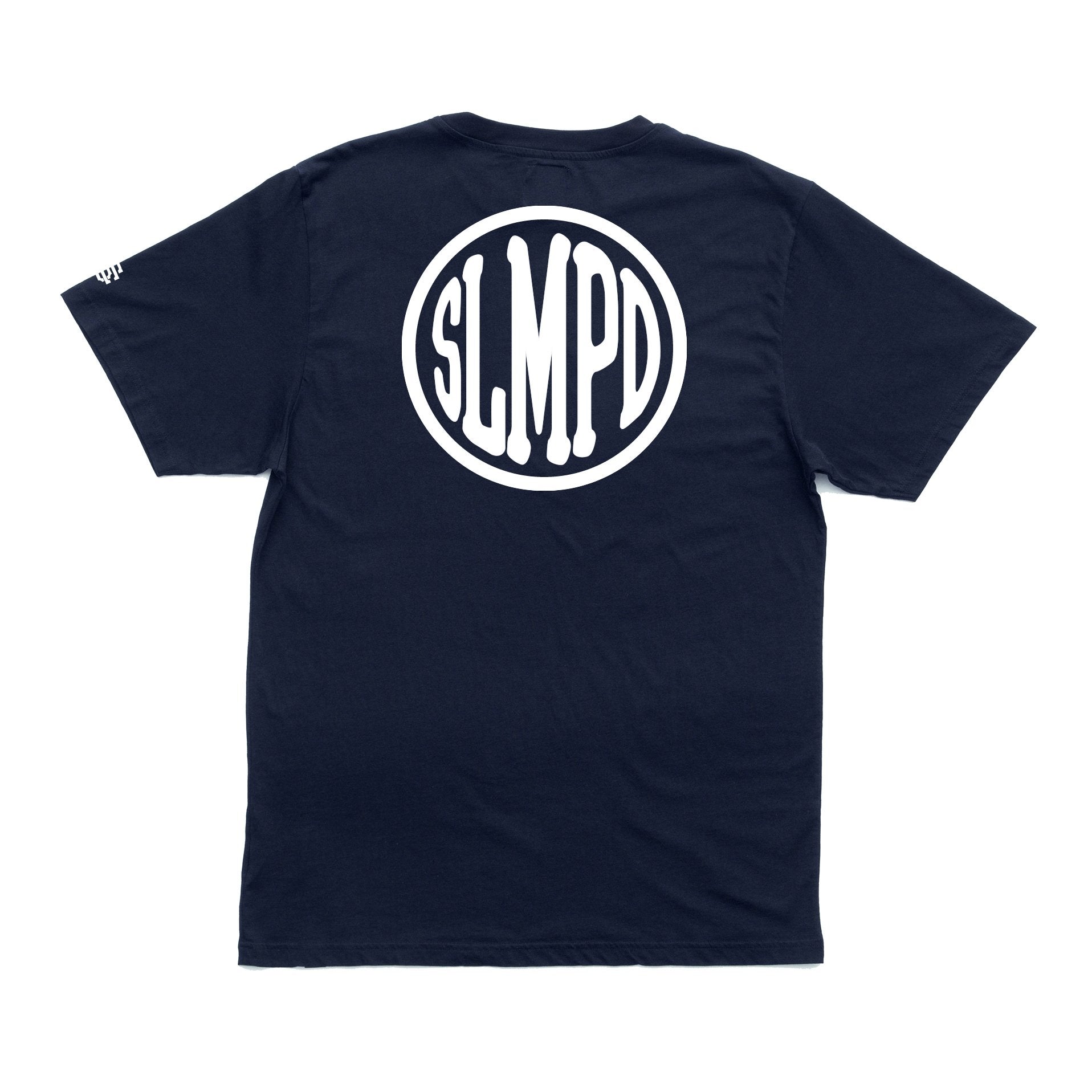SLMPD DOMINO T SHIRT FROM STREETWEAR BRAND SLMPD CO STREET WEAR GARMENT CLOTHING APPAREL SLMPDCO BLACK TEE DIGBETH BIRMINGHAM