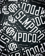 SLMPD DOMINO T SHIRT FROM STREETWEAR BRAND SLMPD CO STREET WEAR GARMENT CLOTHING APPAREL SLMPDCO BLACK TEE DIGBETH BIRMINGHAM STICKERS SLAPS CUSTOM