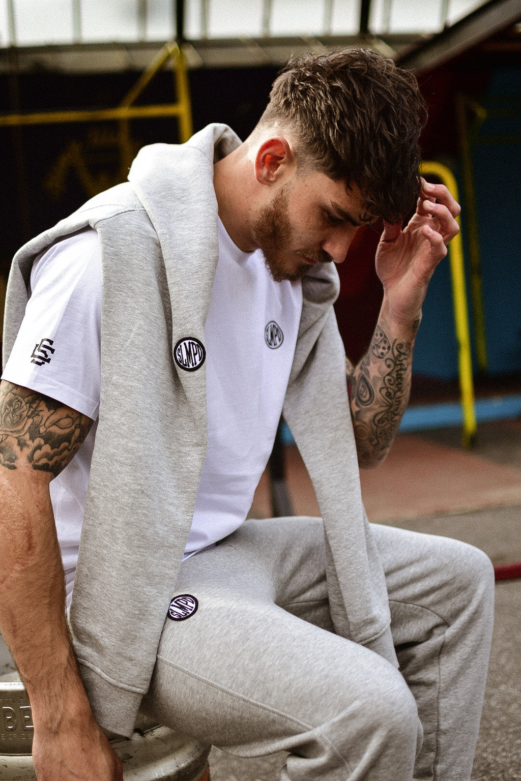 SLMPD DOMINO T SHIRT FROM STREETWEAR BRAND SLMPD CO STREET WEAR GARMENT CLOTHING APPAREL SLMPDCO BLACK TEE DIGBETH BIRMINGHAM STICKERS SLAPS CUSTOM CAPS SNAPBACK HEADWEAR CAP HAT TEE SWEATSHIRT PATCH TRACKSUIT BRIXTON SWEATPANTS PANTS JOGGERS