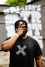 SLMPD DOMINO T SHIRT FROM STREETWEAR BRAND SLMPD CO STREET WEAR GARMENT CLOTHING APPAREL SLMPDCO BLACK TEE DIGBETH BIRMINGHAM STICKERS SLAPS CUSTOM CAPS SNAPBACK HEADWEAR CAP HAT TEE SWEATSHIRT PATCH TRACKSUIT BRIXTON SWEATPANTS PANTS JOGGERS