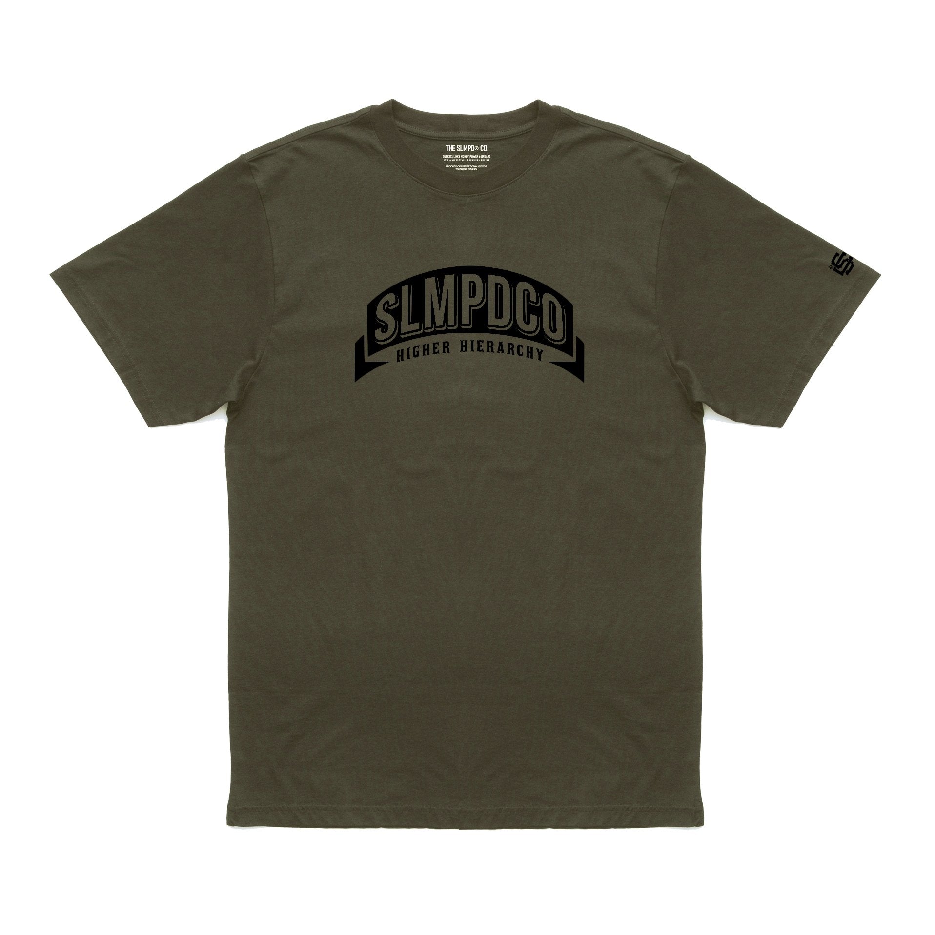 SLMPD DOMINO T SHIRT FROM STREETWEAR BRAND SLMPD CO STREET WEAR GARMENT CLOTHING APPAREL SLMPDCO BLACK TEE DIGBETH BIRMINGHAM