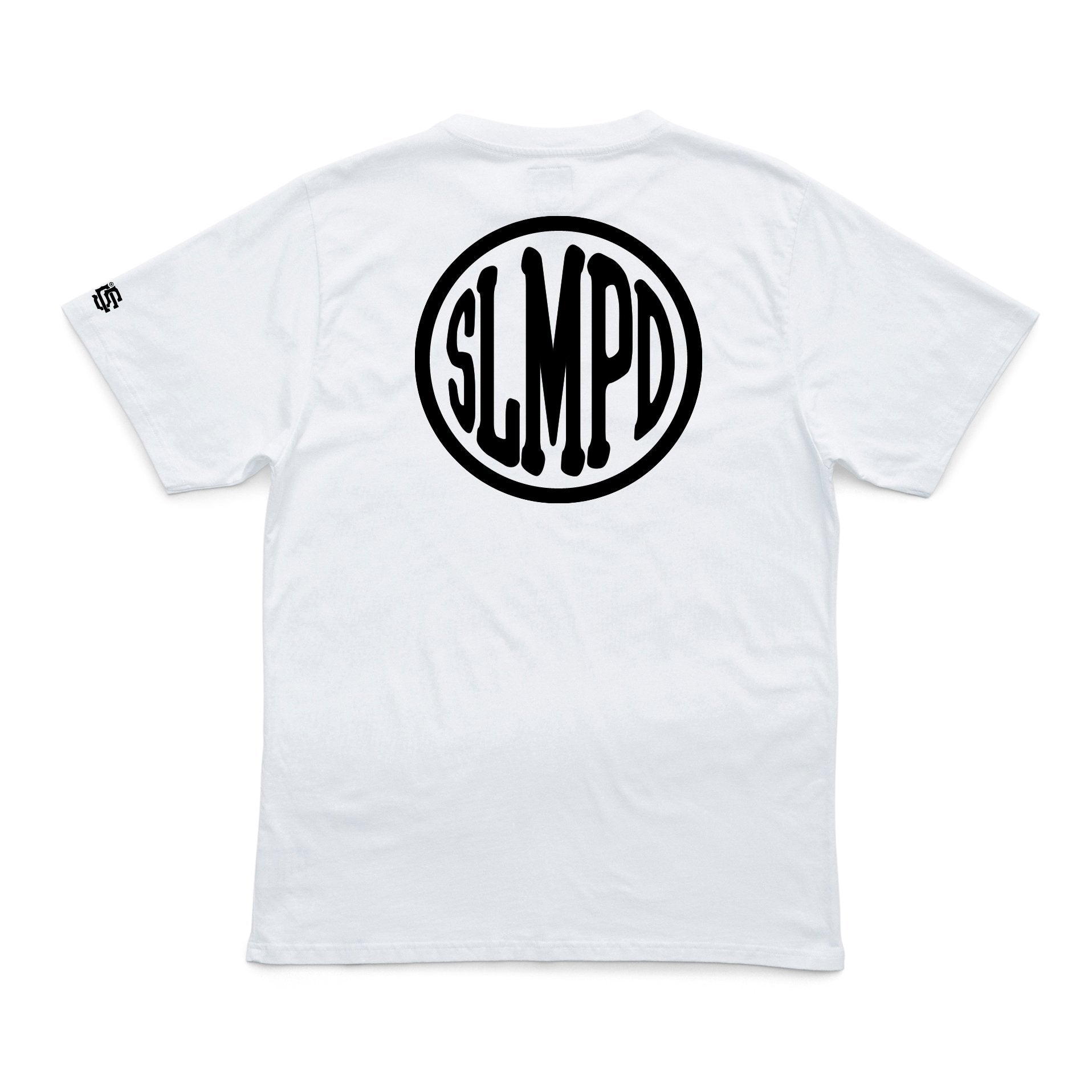 SLMPD DOMINO T SHIRT FROM STREETWEAR BRAND SLMPD CO STREET WEAR GARMENT CLOTHING APPAREL SLMPDCO BLACK TEE DIGBETH BIRMINGHAM